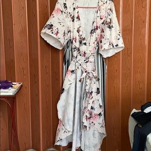 Floral Rap Around Maxi Dress